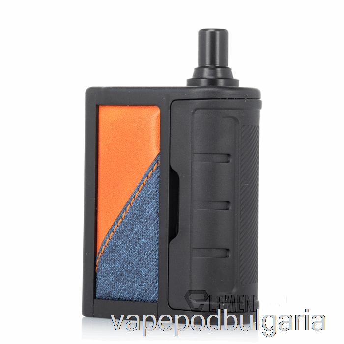 Vape Bulgaria Vandy Vape Rhino 50w Pod Mod Kit кафяво синя кожа